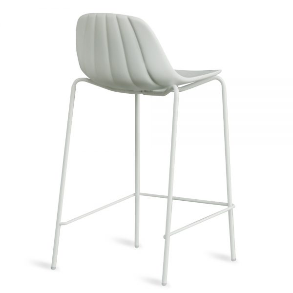 Jane Hamley Wells BABETTE_BABSG-65_B modern counter stool polyurethane seat chrome or painted steel legs