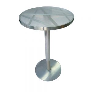 Jane Hamley Wells BOTANIC_BT8354-T_A modern indoor outdoor round bar table glass top stainless steel.jpg-T_A