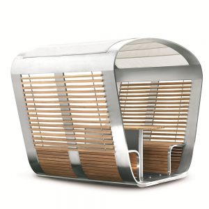 Jane Hamley Wells CAPSULE_CA48_A movable modern outdoor sun solar shade gazebo with seating