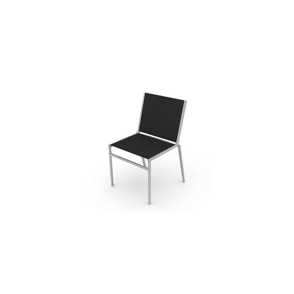 Jane Hamley Wells JAZZ_JZ9101-T_B modern outdoor stacking dining chair mesh seat and stainless steel